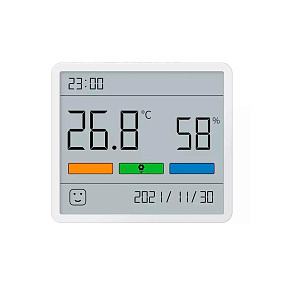 Датчик температуры и влажности ATuMan Duka TH1 белый