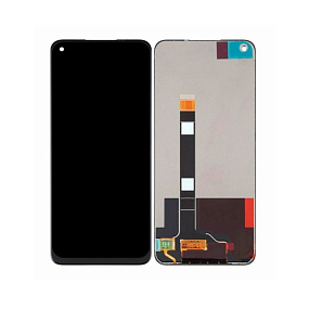 Дисплей для телефона Realme 8 5G/V13 5G/Q3i/OPPO A93s (RMX3241/RMX3043) в сборе с тачскрином Черный
