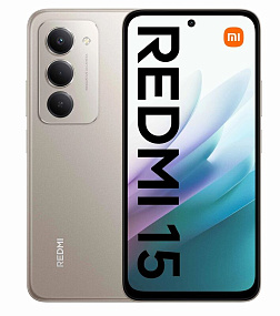 Смартфон Xiaomi Redmi 15 4G 8/256gb серый