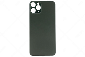 Задняя крышка iPhone 11 Pro (стекло) Зелёная orig fabric