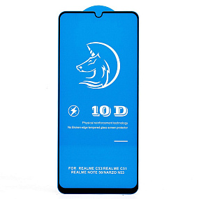 Защитное стекло Realme Note 60/60x 4G 3D черное