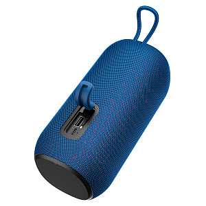 Колонка Hoco HC10 (Bluetooth/USB/FM/AUX) 5W синий
