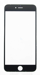 Стекло iPhone 6S Plus в сборе Черное