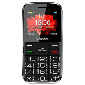 Мобильный телефон teXet TM-B227 черный